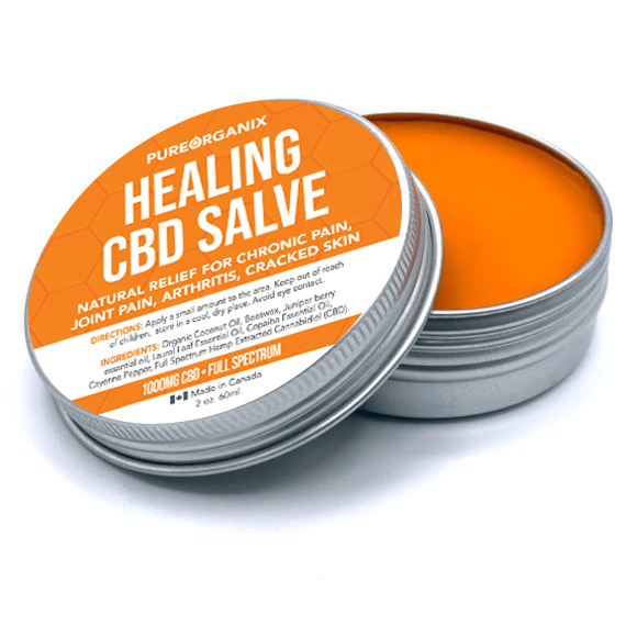 Lab-verified 1000mg botanical CBD salve showing its smooth organic beeswax texture for targeted wellness.