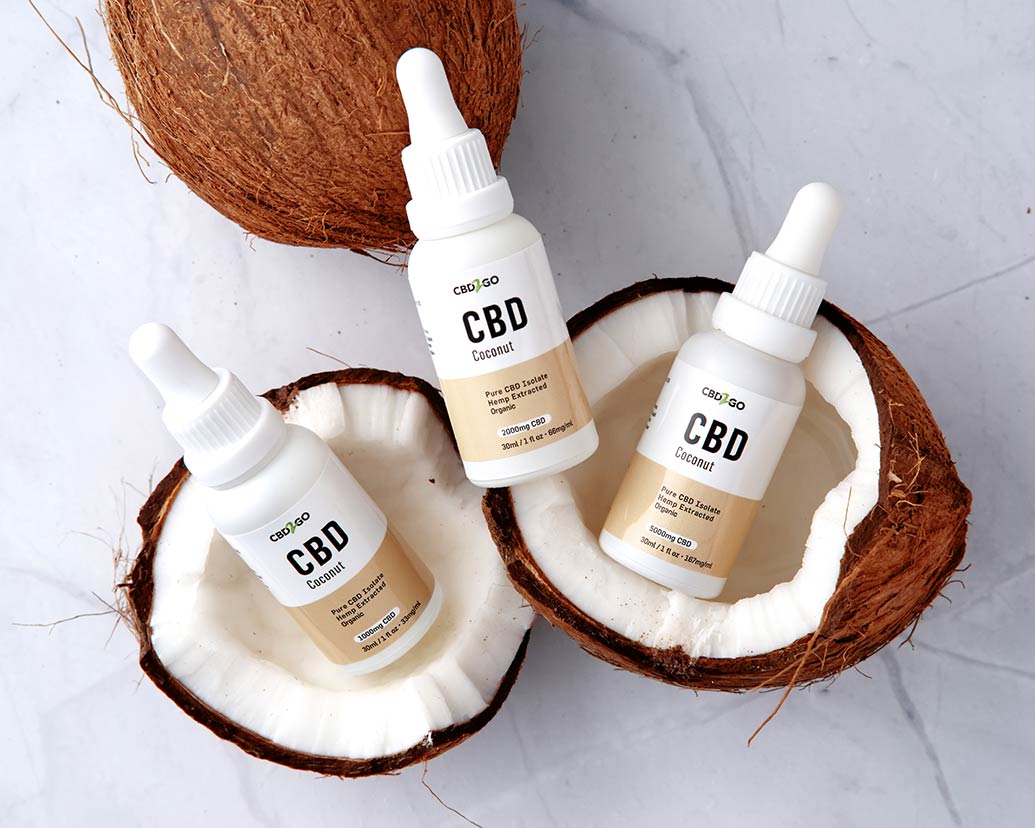 Pure CBD oil Canada coconut flavor