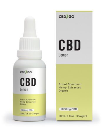 Lemon Broad Spectrum CBD Oil -CBD Oil Near Me