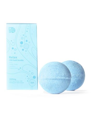 CBD relax bath bomb CBD2GO