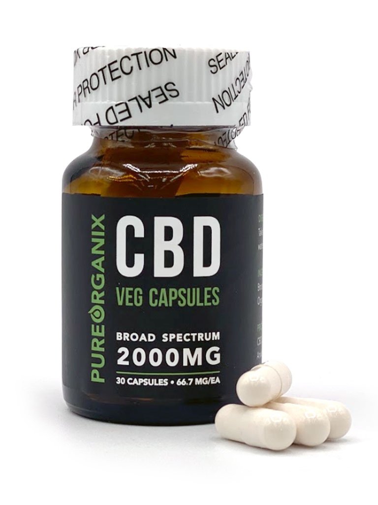 broad-spectrum-cbd-capsules-2000mg-pureorganix CBD pills