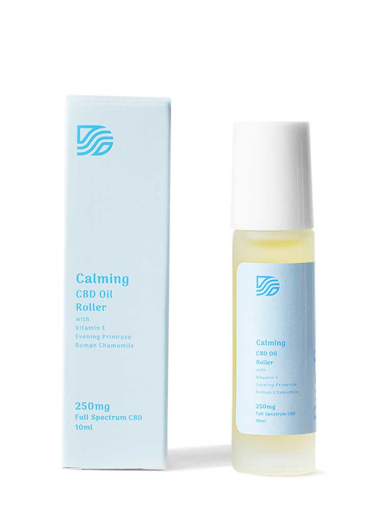 CBD oil calming roller