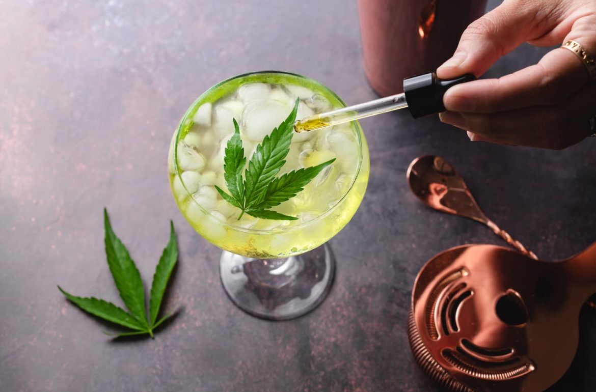 CBD oil drops