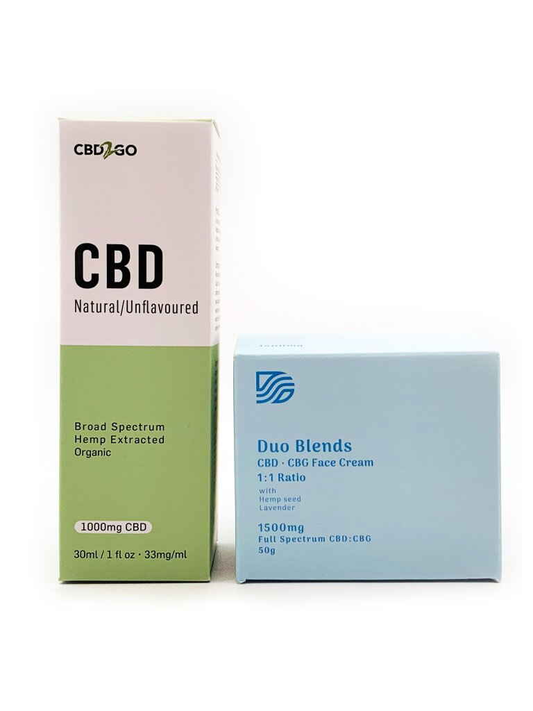 Broad-Spectrum-Natural-1000mg-with-Duo-Blends-Face-Cream CBD face cream Canada