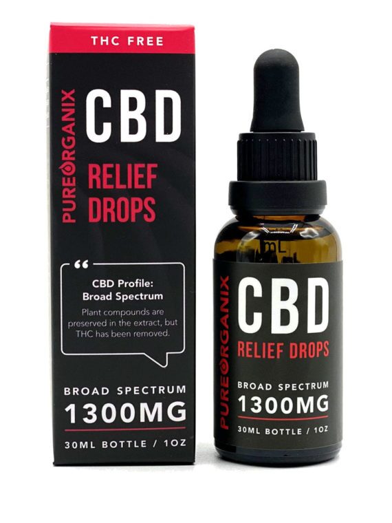 CBD oil pain relief drops