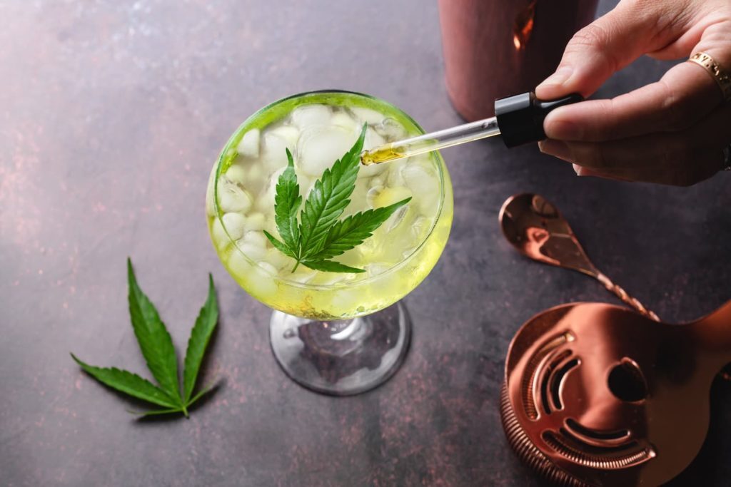 CBD oil drops