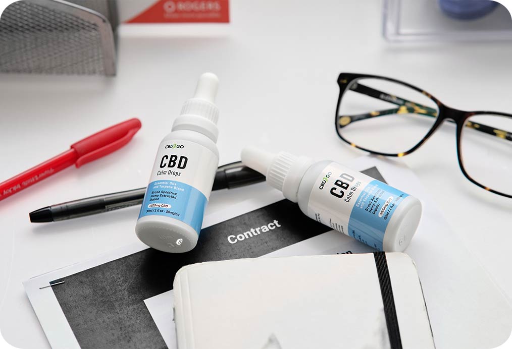 CBD oil calm drops