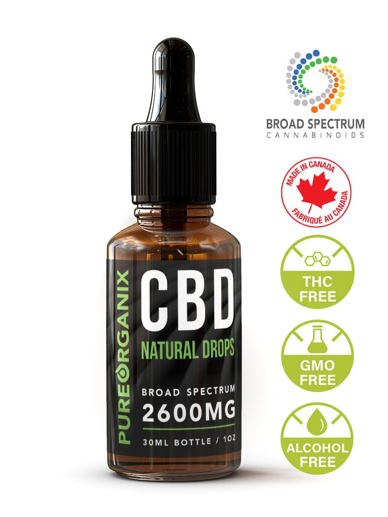 CBD oil natural drops by CBD2GO