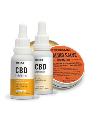 CBD Pain Bundle - Pure CBD Oil